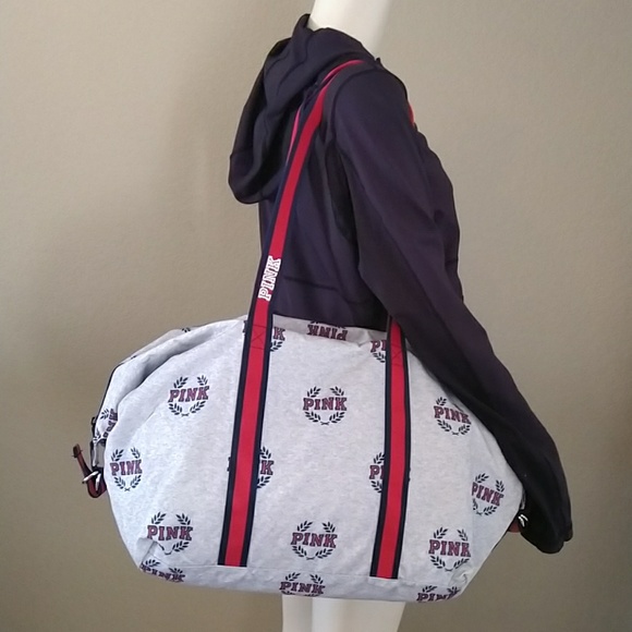 PINK Victoria's Secret Handbags - New Victoria's Secret pink adjustable full zip bag